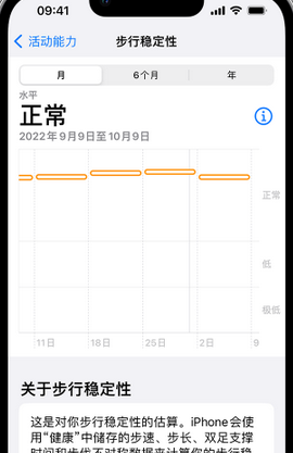 成安iPhone手机维修如何在iPhone开启'步行稳定性通知'