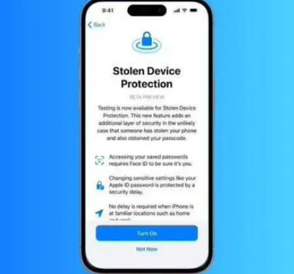 成安苹果授权维修店分享被盗设备保护功能开启方法 