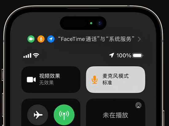 成安苹果授权维修网点分享iPhone在通话时让你的声音更清晰 