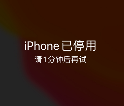 成安苹果手机维修分享:iPhone 显示“不可用”或“已停用”怎么办？还能保留数据吗？ 