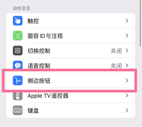 成安苹果14维修店分享iPhone14 Plus侧键双击下载功能关闭方法 