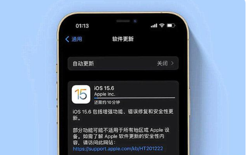 成安苹果手机维修分享iOS 15.6续航怎么样 