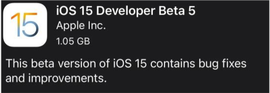 成安苹果手机维修分享如何升级到iOS15.0 beta5 